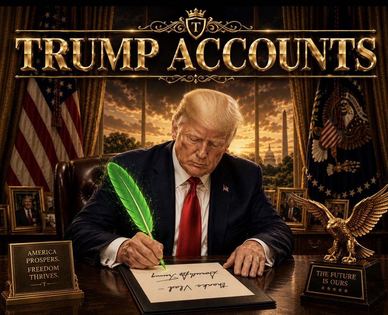 Trump Accounts — America Prospers, Freedom Thrives
